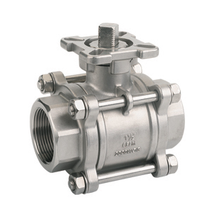 High platform ball valve